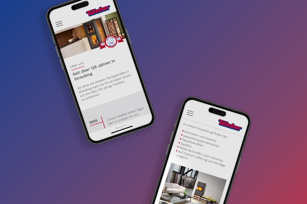 Referenz: Ofen Weber