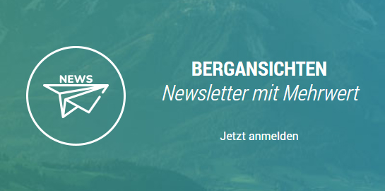 Screenshot der Newsletter Anmeldung von Mountain Innovations